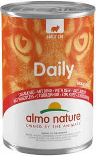 Korzystny zestaw Almo Nature Daily Menu, 12 x 400 g - Wołowina - Mokra karma dla kotów - miniaturka - grafika 1