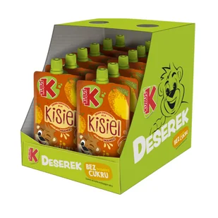 Kubuś mus deserki a'la kisiel Mango 100g x 9szt - Koncentraty warzywne, przeciery - miniaturka - grafika 1