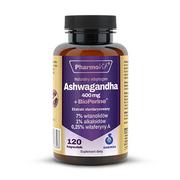 Suplementy naturalne - Pharmovit Ashwagandha + Bioperine 120kap - miniaturka - grafika 1