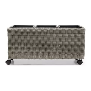 Szara doniczka ogrodowa Bonami Essentials Natural - Donice - miniaturka - grafika 1