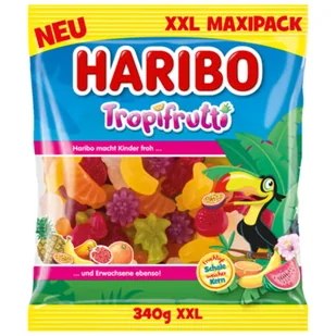 Haribo Tropifrutti Maxipack Żelki 340 g - Żelki - miniaturka - grafika 1