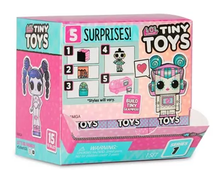 MGA L.O.L. Surprise! Tiny Toys. Seria 1. Laleczka niespodzianka - Lalki dla dziewczynek - miniaturka - grafika 1