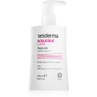 Balsamy i kremy do ciała - SesDerma Acglicolic Classic Body ujędrniające mleczko do ciała z efektem peelingu Nanotech 10% Glycolic Acid 200 ml - miniaturka - grafika 1