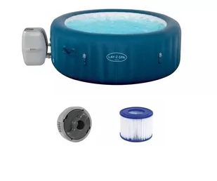 Bestway 60029 spa/wanna z hydromasażem Niebieski 916 l Okrągły, Basen 6942138975949 - Baseny ogrodowe - miniaturka - grafika 2