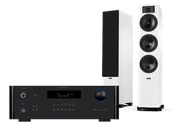 Zestawy stereo - Rotel RA-1572 MkII (czarny) + Tesi 6 (biały) - miniaturka - grafika 1