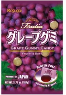 Kuchnie świata - Frutia Grape Gummy, żelki o smaku winogronowym 107g - Kasugai - miniaturka - grafika 1