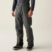 Spodnie sportowe męskie - Dare 2b Spodnie narciarskie męskie z membraną z szelkami Achieve II Szary, Rozmiar: 6XL - miniaturka - grafika 1
