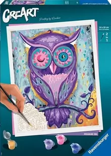 Ravensburger Malowanka CreArt Sowa 28990 28990 - Zabawki kreatywne - miniaturka - grafika 2