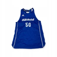 Koszulki męskie - Bokserka męska USA Adidas Volleyball XL 50 - miniaturka - grafika 1