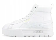 Buty sportowe damskie - Buty Puma Mayze MID Wn's skórzane platforma gruba podeszwa wysokie 39 - miniaturka - grafika 1