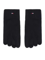 Rękawiczki - Tommy Hilfiger Rękawiczki Męskie Essentials AM0AM12845 Czarny - miniaturka - grafika 1