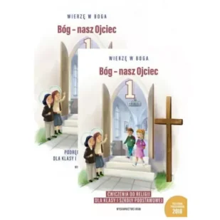 Pakiet: Bóg - nasz Ojciec 1. Podręcznik i zeszyt ćwiczeń do religii dla klasy 1 szkoły podstawowej - Podręczniki dla szkół podstawowych - miniaturka - grafika 1