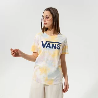 Koszule damskie - VANS T-SHIRT LOGO WASH CREW - Vans - grafika 1