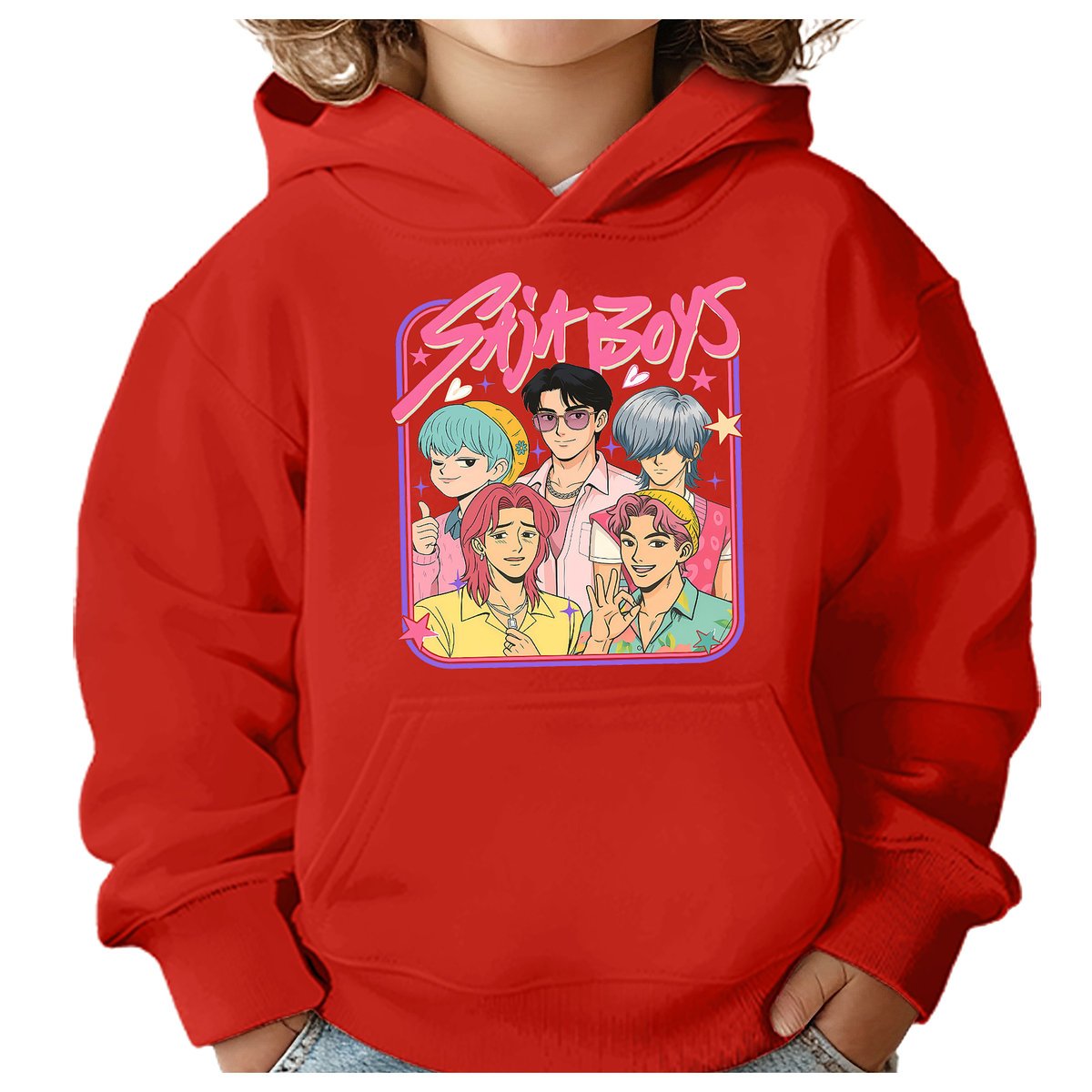 BLUZA DZIECIĘCA HUNTRIX SAJA BOYS 104 Z KAPTUREM BAWEŁNIANA JAKOŚĆ