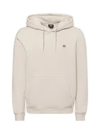 Bluzy męskie - Dickies Bluza męska z kapturem - Oakport Hoodie Mężczyźni Bawełna biały jednolity, S - miniaturka - grafika 1