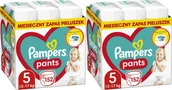Pieluchy - Pampers Pieluchomajtki 5, 12-17 kg, 152 szt. x2 - miniaturka - grafika 1