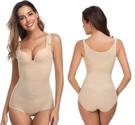Odzież ciążowa - BODY WYSZCZUPLAJ��CE BRZUCH GORSET MODELUJ��CY BRZUCH DEKOLT S/M - miniaturka - grafika 1