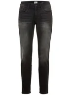 Spodnie męskie - Camel Active Dżinsy - Slim fit - w kolorze antracytowym - miniaturka - grafika 1