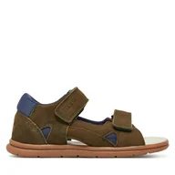 Buty dla chłopców - Sandały Lasocki Kids LINEA CI12-LINEA-02 Khaki - miniaturka - grafika 1