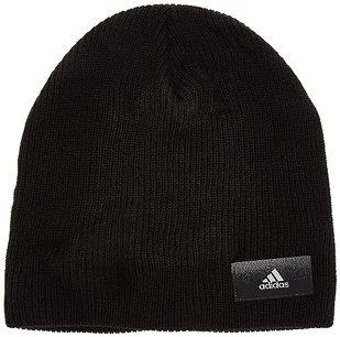 adidas Czapka Ess Beanie, Czarny, M - Czapki damskie - miniaturka - grafika 1