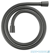 Baterie umywalkowe - Omnires wąż prysznicowy 125 cm grafit 022-XGR | - miniaturka - grafika 1