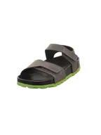 Kapcie damskie - Superfit Chłopięce kapcie, Czarny zielony 0010, 35 EU - miniaturka - grafika 1