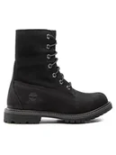 Botki damskie - Timberland Trapery Authentic Teddy Fleece W TB08149A001 Czarny - miniaturka - grafika 1