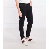 Spodnie męskie - Tommy Hilfiger Jeansy THXSM THE SHAWN STR HERO BLACK | Straight fit - miniaturka - grafika 1