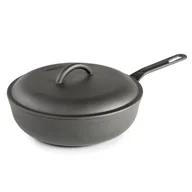 Kuchnia turystyczne i akcesoria - Patelnia żeliwna lekka z pokrywką GSI Outdoors Guidecast Deep Fryer 10" - miniaturka - grafika 1