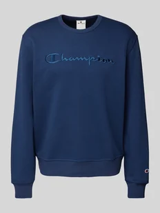 Bluza z wyhaftowanym logo - Koszulki męskie - miniaturka - grafika 1