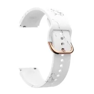 Akcesoria do zegarków - PASEK DO ZEGARKA SMARTWATCH 20MM DO SAMSUNG GALAXY WATCH 42MM / 2 41MM / 4 5 / HUAWEI WATCH GT 2 42MM / GT 3 42MM / AMAZFIT BIP GTS 4 3 2 MINI - miniaturka - grafika 1