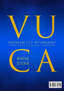 VUCA - problem czy wyzwanie? Strategia sukcesu dla liderów - E-booki - biznes i ekonomia - miniaturka - grafika 1