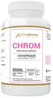 Witaminy i minerały - Altopharma, Chrom, Pikolinian Chromu 200µg + Prebiotyk, 120 Kaps. - miniaturka - grafika 1