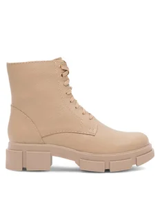 Lasocki Trapery RST-ALISA-01A Beżowy - Botki damskie - miniaturka - grafika 1