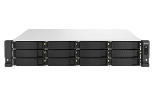 QNAP TS-h1887XU-RP-E2336-32G NAS Rack (2U) Intel Xeon E E-2336 32 GB DDR4 240 TB QuTS hero Czarny, Biały - Serwery - miniaturka - grafika 1