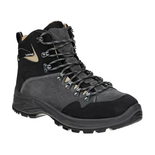 Buty trekkingowe męskie Alpinus Cartujo antracytowo-brązowe - Buty trekkingowe męskie - miniaturka - grafika 1