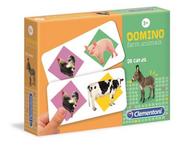 Gry planszowe - Clementoni Domino Zwierzęta na farmie - miniaturka - grafika 1