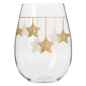 Szklanki - Szklanki STAR gwiazdki wiszące złote - miniaturka - grafika 1