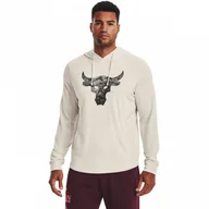 Bluzy sportowe męskie - Męska bluza treningowa UNDER ARMOUR UA Project Rock Terry HD - miniaturka - grafika 1