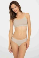 Majtki damskie - Majtki typu bikini z obniżonym stanem, beżowe, Gatta - miniaturka - grafika 1