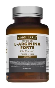 ACTIVEPHARM LABS SP. Z O.O. SP.K. ACTIVEPHARM LABS SP Z O.O SP.K Singularis L-arginina Forte 60 kapsułek - Serce i układ krążenia - miniaturka - grafika 1