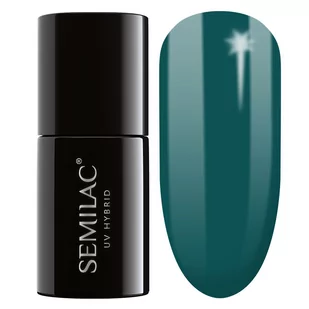 Semilac UV HYBRID 7 ML LEGENDARY SIX BY MARGARET NR 526 TEAL - Lakiery hybrydowe - miniaturka - grafika 1