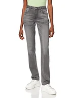 Spodnie damskie - MUSTANG Jeansy damskie Sissy Slim, Dunkelgrau 4000-582, 28W x 32L - miniaturka - grafika 1