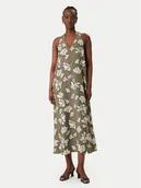 Sukienki - Vero Moda Sukienka letnia Jennifer 10341973 Zielony Regular Fit - miniaturka - grafika 1