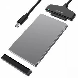 Unitek Adapter USB 3.1 TYP-C do SATA III 6G, 2,5 HDD/SSD; Y-1096A Y-1096A - Adaptery i przejściówki - miniaturka - grafika 1