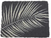 Legowiska dla psów - ZOLUX Posłanie izolujące dry bed z wzorem roślinnym 50x70 cm kol. grafitowy - miniaturka - grafika 1