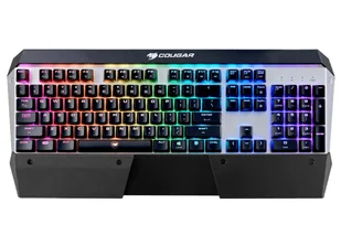 COUGAR Gaming Attack X3 RGB klawiatura USB Czarny, Srebrny CGR-WM1MB-ATR - Klawiatury - miniaturka - grafika 1