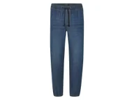 Spodnie męskie - LIVERGY® Joggery jeansowe męskie z bawełny (Niebieski, 48) - miniaturka - grafika 1