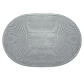 Obrusy i serwetki - Podkładka 45 x 30 Dekor Strukturalna Judy2 Popiel - miniaturka - grafika 1