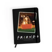 Notesy i bloczki - Notes w linię Friends 021 Friends Czarny - miniaturka - grafika 1